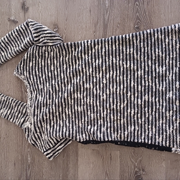 Moth Anthropologie striped staccato tunic sweater dress medium - Picture 3 of 4